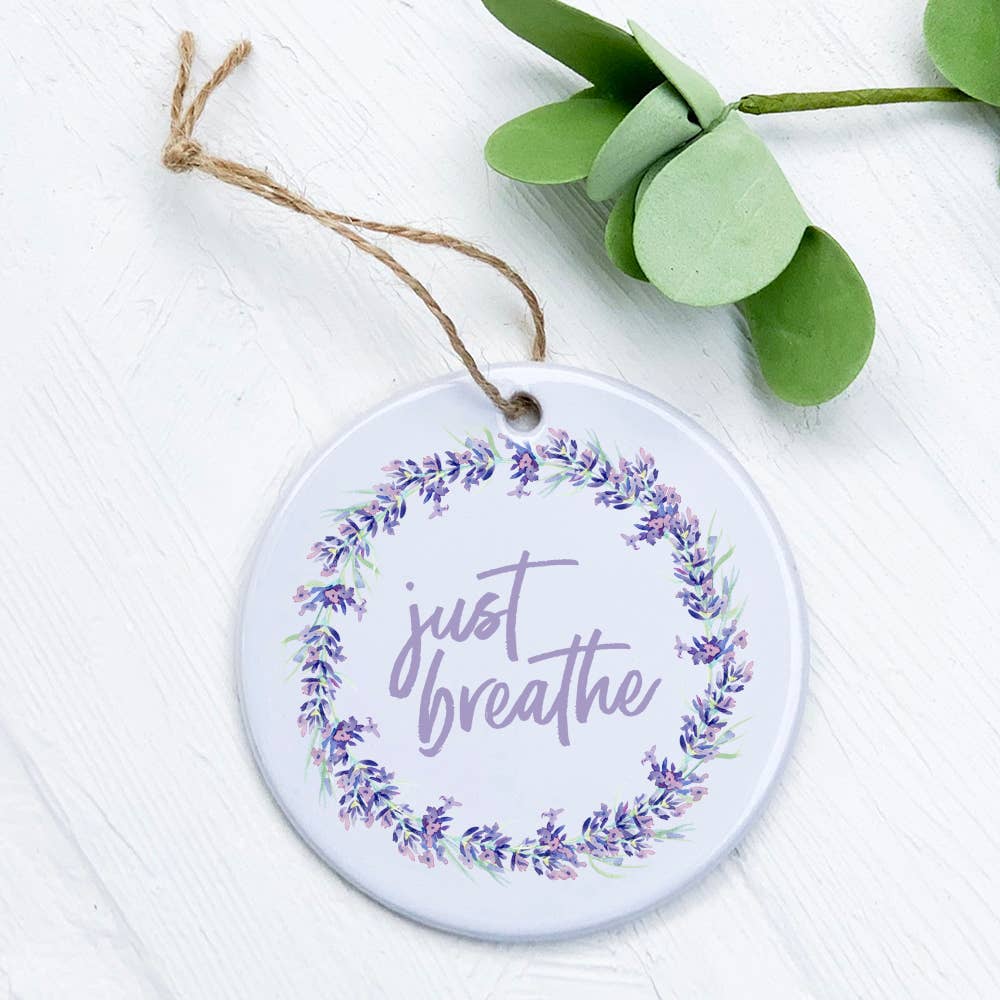 Just Breathe - Ornament