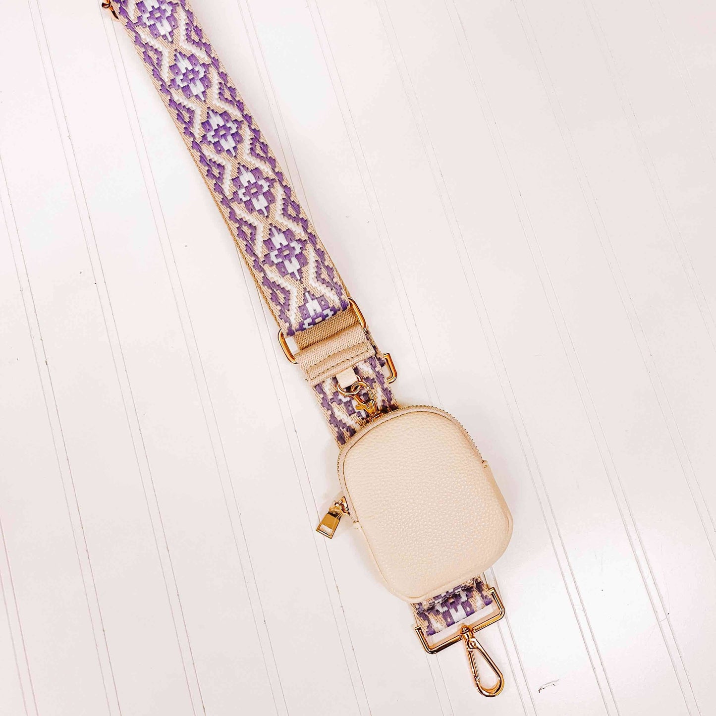 Cream Clara Pouch Strap