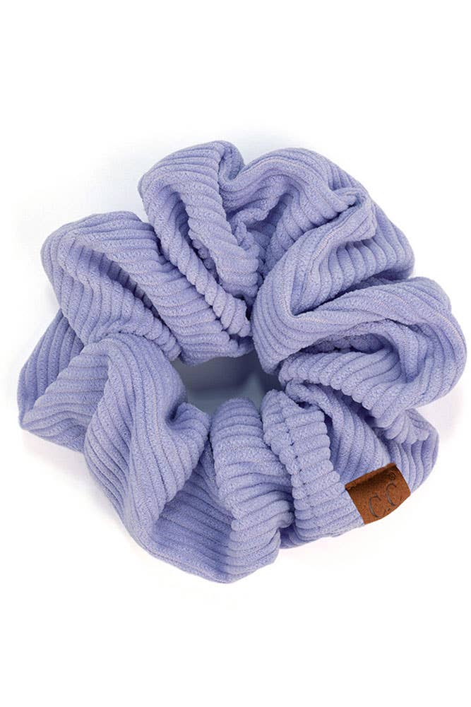 C.C Corduroy Solid Color Soft Scrunchies