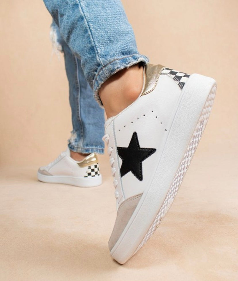 Checker Star Shoe